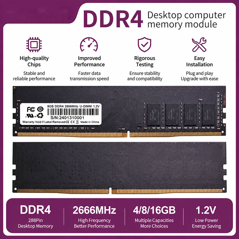 Memory Ram Upgrade - DDR4 RAM 4GB 8GB 16GB PC4