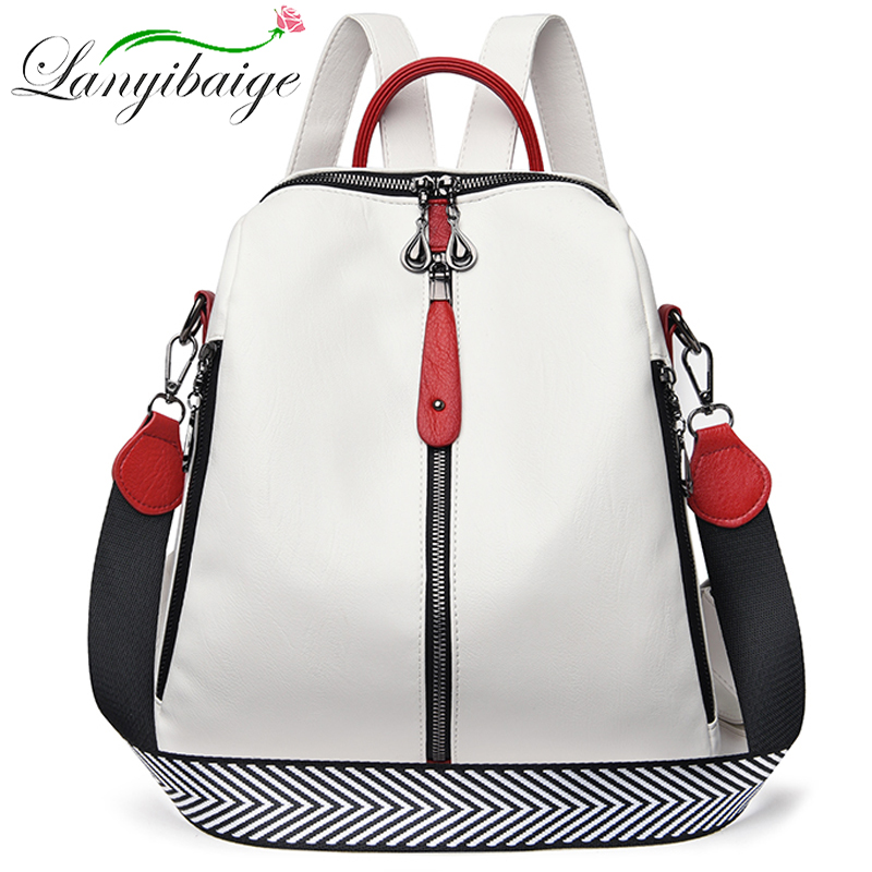 Laptop Accessories Girly - Moda sırt çantası kadın yumuşak deri