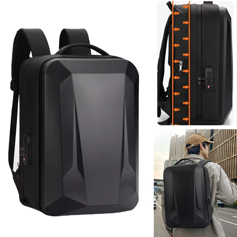 Laptop Backpack Anti Theft - 15.6-16 inç Sert Kabuklu Dizüstü Bilgisayar