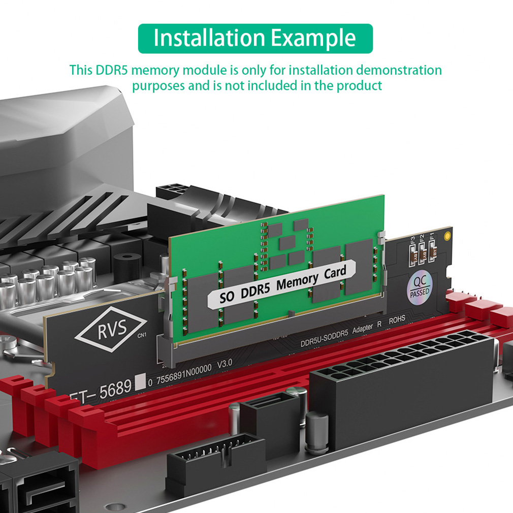 Memory Ram Upgrade - 1 adet dizüstü bilgisayar SO-DIMM'den masaüstüne