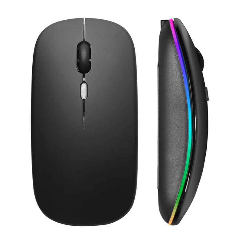 Laptop Accessories Mouse - Kablosuz Fare RGB Şarj Edilebilir USB