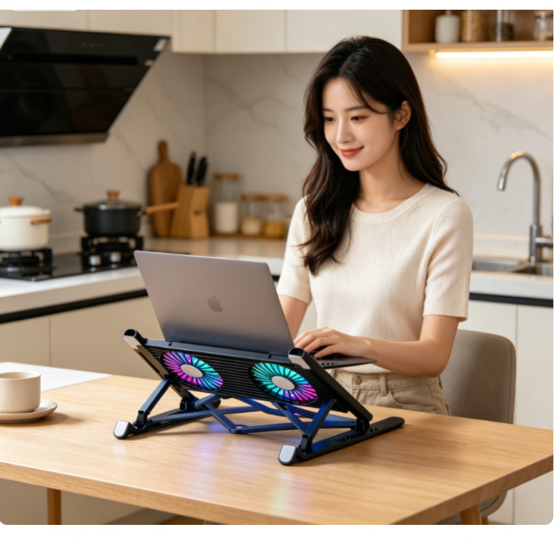 Laptop Ergonomic Accessories - Yeni Dizüstü Bilgisayar Soğutucu Taban Standı