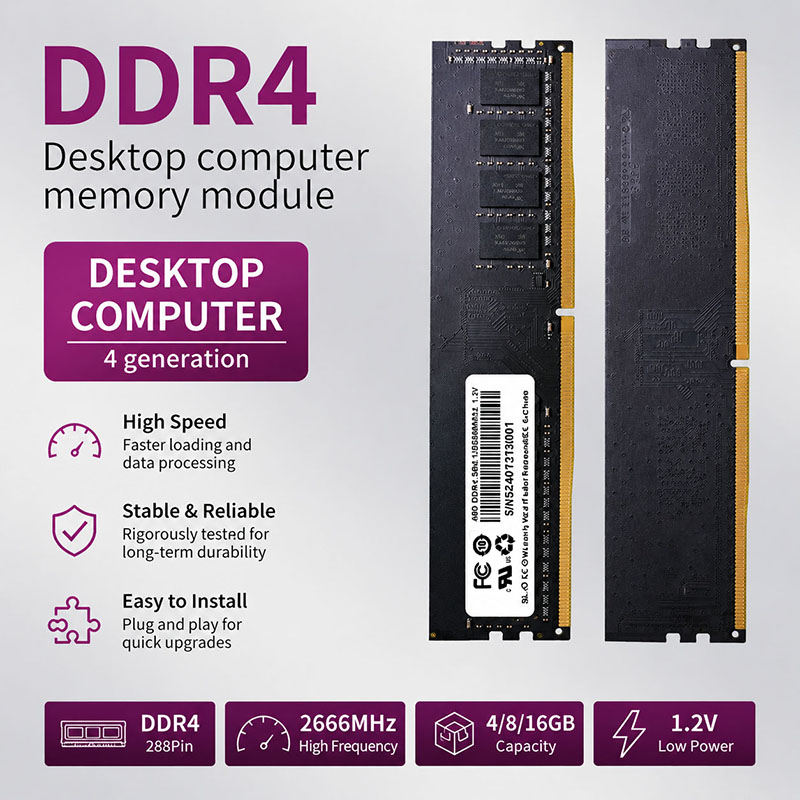 DDR4 RAM 4GB 8GB 16GB PC4 Masa - Memory Ram Upgrade incelemesi ve fiyatı