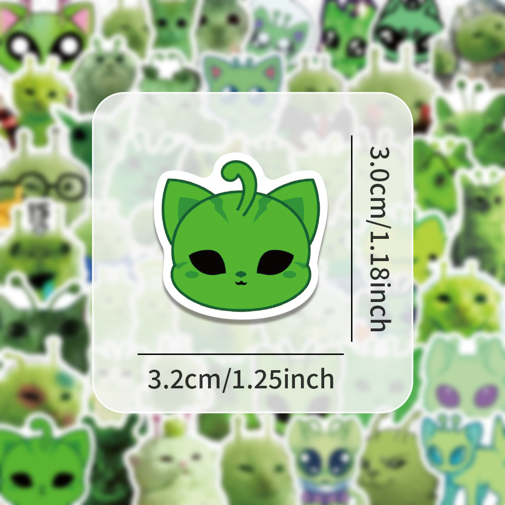 100 adet Eğlenceli Uzaylı Kedi - Laptop Accessories incelemesi ve fiyatı