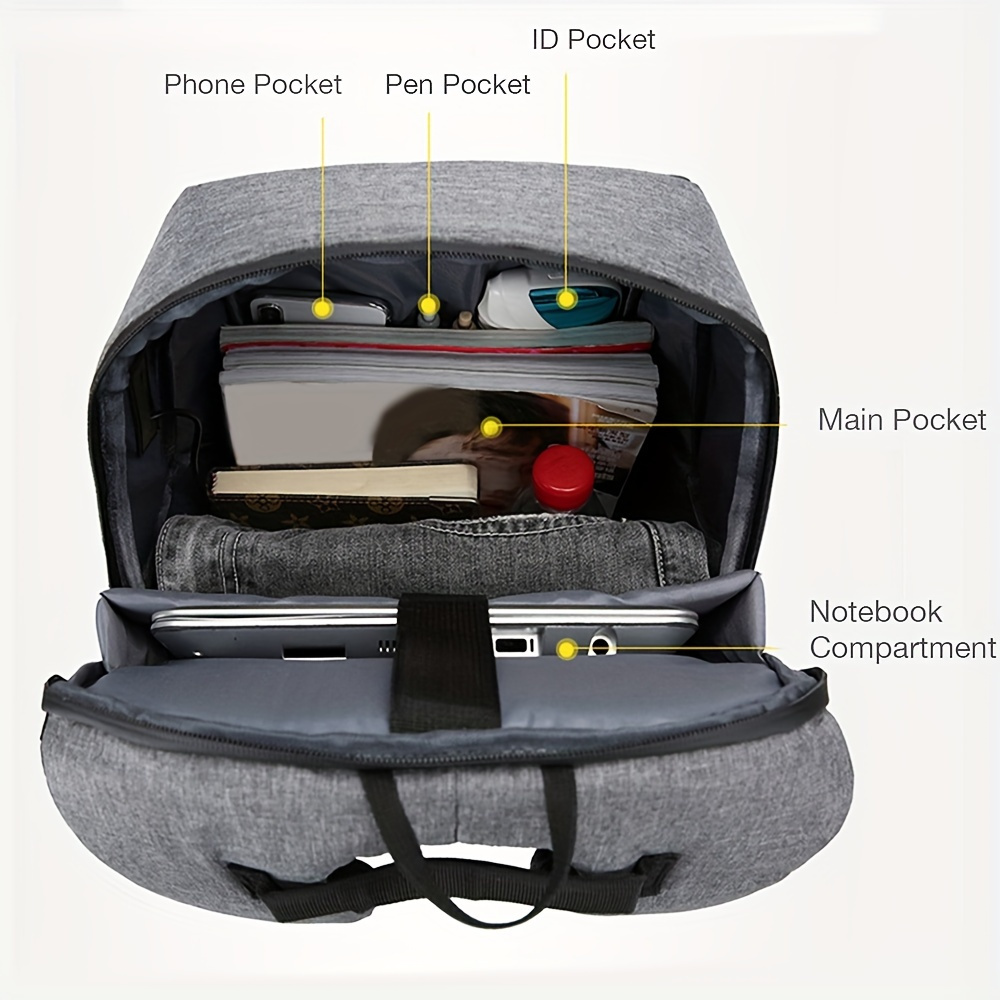 Anti Hırsızlık Erkekler İş Diz - Laptop Backpack Anti Theft incelemesi ve fiyatı