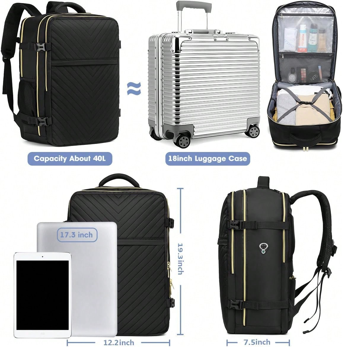 Büyük Boy Seyahat Sırt Çantası - Laptop Backpack Anti Theft incelemesi ve fiyatı