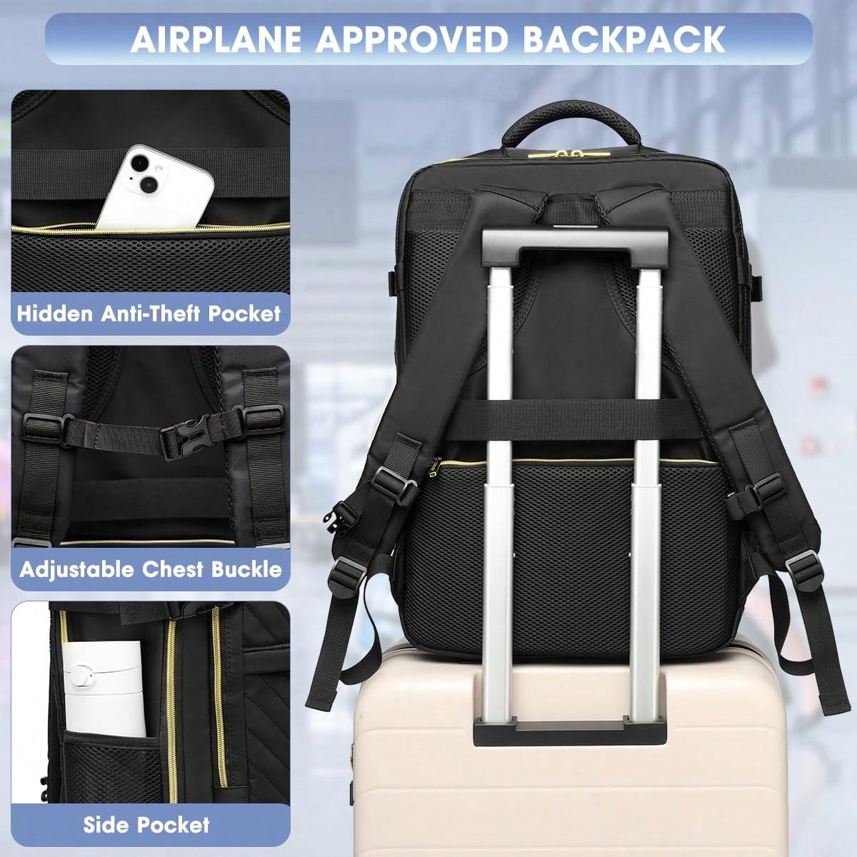 Büyük Boy Seyahat Sırt Çantası - Laptop Backpack Anti Theft incelemesi ve fiyatı