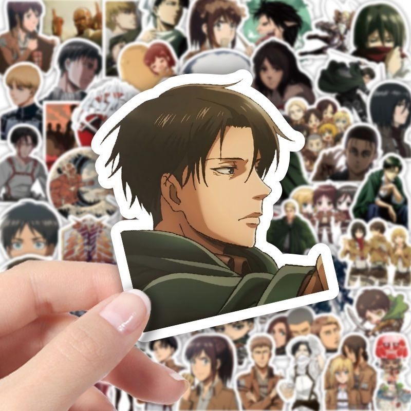 60 adet Titan Anime çıkartmala - Laptop Accessories incelemesi ve fiyatı