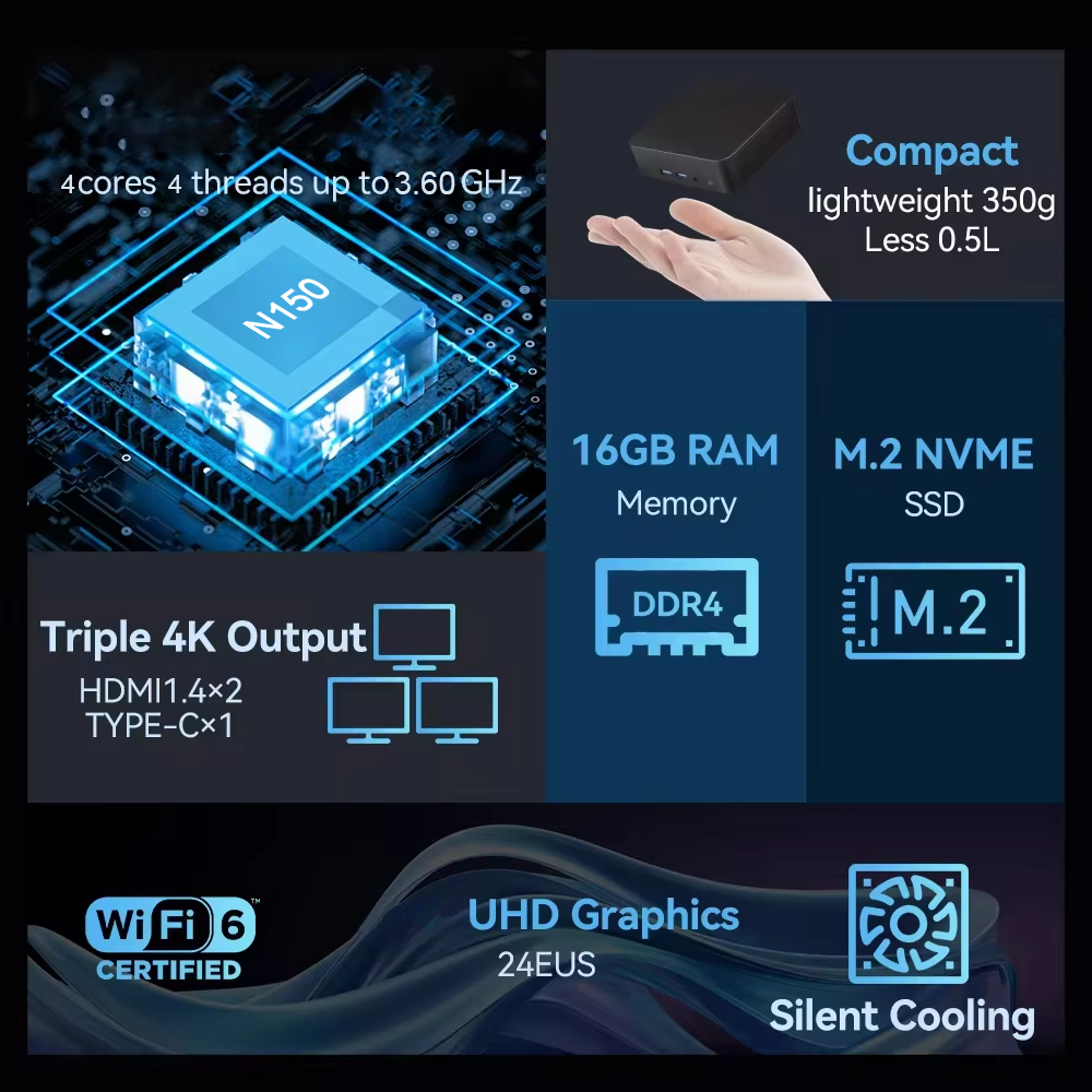 Taşınabilir Mini PC Windows 11 - Laptop Accessories Sleeve incelemesi ve fiyatı