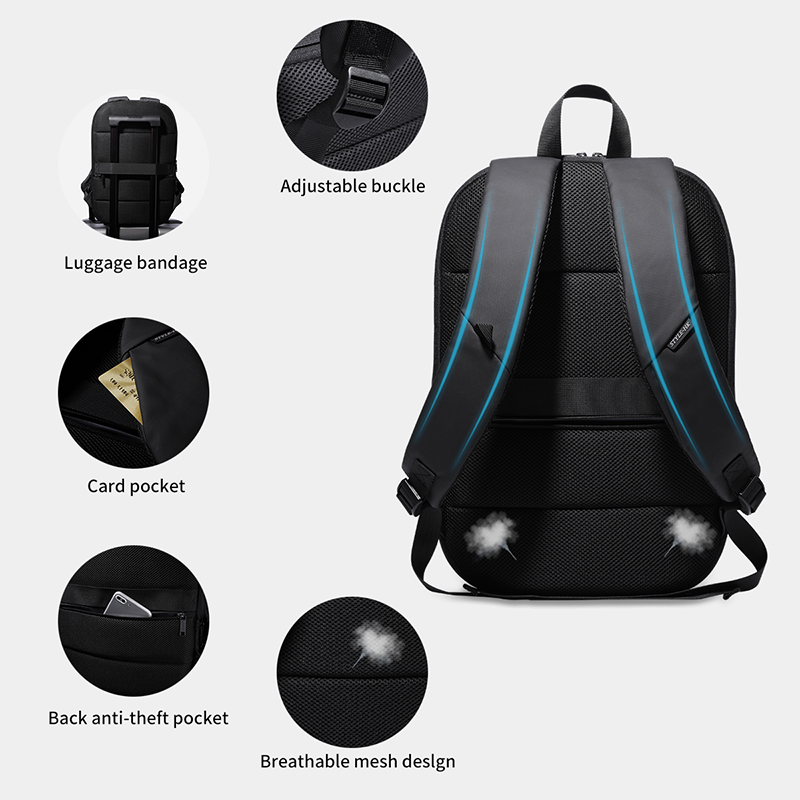 Heroic Knight Ultra-İnce İş Er - Laptop Backpack Anti Theft incelemesi ve fiyatı