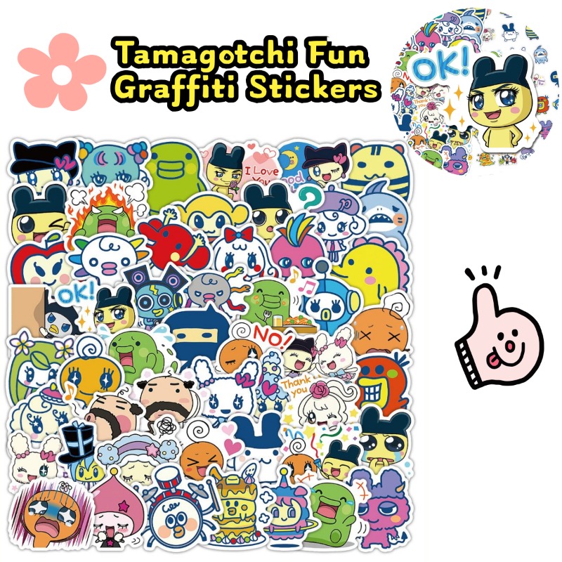 Japon Tamagotchi Çıkartmaları  - Laptop Accessories incelemesi ve fiyatı