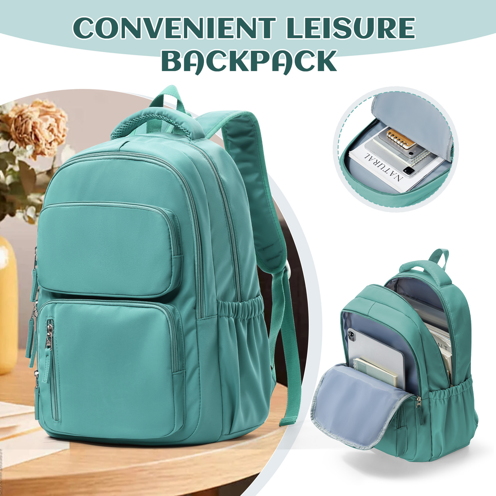 Erkekler kadınlar için hafif L - Laptop Backpack Anti Theft incelemesi ve fiyatı