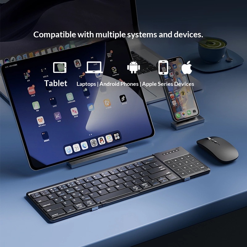 Mengzu Üç Katlı Kablosuz Bluet - Laptop Accessories Mouse incelemesi ve fiyatı