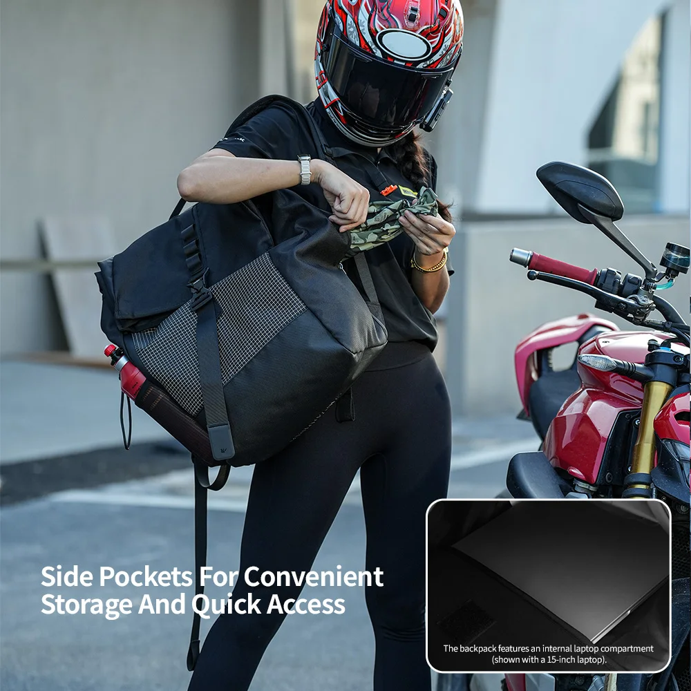 Rhinowalk Motosiklet Kask Sırt - Laptop Accessories Bag incelemesi ve fiyatı